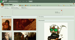 Desktop Screenshot of infinity-trigger.deviantart.com
