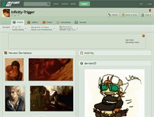 Tablet Screenshot of infinity-trigger.deviantart.com