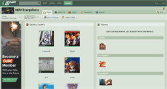 Desktop Screenshot of nerv-evangelion.deviantart.com