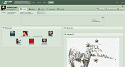 Desktop Screenshot of maho-chan.deviantart.com