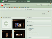Tablet Screenshot of maguoqiang.deviantart.com