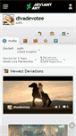 Mobile Screenshot of divadevotee.deviantart.com