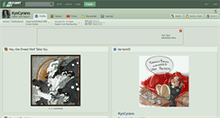 Desktop Screenshot of kyocyrano.deviantart.com