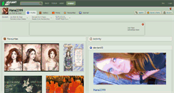 Desktop Screenshot of hana2399.deviantart.com