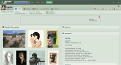 Desktop Screenshot of larnie.deviantart.com