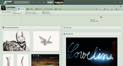 Desktop Screenshot of loweline.deviantart.com