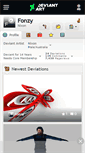 Mobile Screenshot of fonzy.deviantart.com