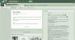 Desktop Screenshot of lineartcollection.deviantart.com