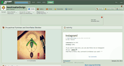 Desktop Screenshot of masskreationdesign.deviantart.com