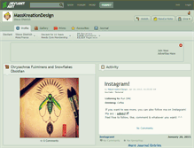 Tablet Screenshot of masskreationdesign.deviantart.com