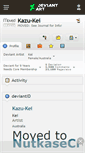 Mobile Screenshot of kazu-kei.deviantart.com