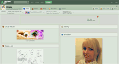 Desktop Screenshot of moaze.deviantart.com