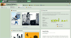 Desktop Screenshot of freerun-parkour.deviantart.com