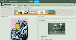 Desktop Screenshot of angerbunny.deviantart.com