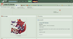 Desktop Screenshot of long-live-weirdos.deviantart.com