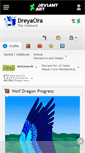 Mobile Screenshot of dreyacira.deviantart.com