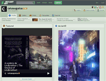 Tablet Screenshot of caiusaugustus.deviantart.com