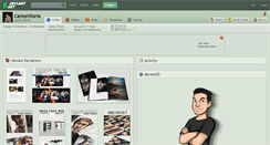 Desktop Screenshot of carlosviloria.deviantart.com