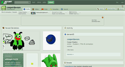 Desktop Screenshot of cooperdawson.deviantart.com