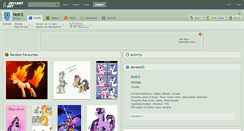 Desktop Screenshot of noir2.deviantart.com
