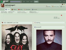Tablet Screenshot of mehmeturgut.deviantart.com