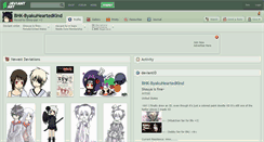 Desktop Screenshot of bhk-byakuheartedkind.deviantart.com
