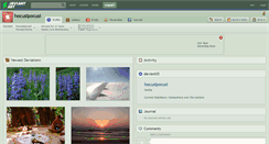 Desktop Screenshot of hocusipocusi.deviantart.com