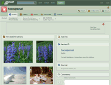 Tablet Screenshot of hocusipocusi.deviantart.com