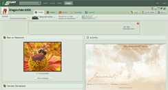 Desktop Screenshot of dragonrider4000.deviantart.com
