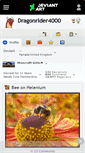 Mobile Screenshot of dragonrider4000.deviantart.com