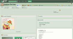 Desktop Screenshot of kusukusu-the-chara.deviantart.com