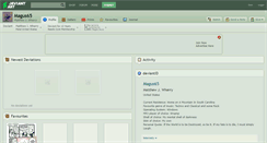 Desktop Screenshot of magus65.deviantart.com