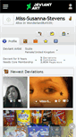 Mobile Screenshot of miss-susanna-stevens.deviantart.com