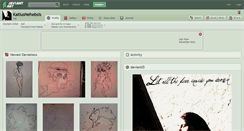 Desktop Screenshot of katiusnehebsis.deviantart.com