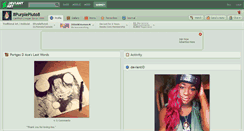 Desktop Screenshot of 8purplepluto8.deviantart.com