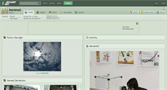 Desktop Screenshot of manimex.deviantart.com