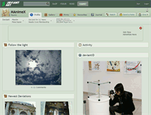 Tablet Screenshot of manimex.deviantart.com