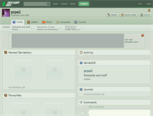Tablet Screenshot of pcpa2.deviantart.com