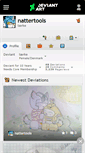 Mobile Screenshot of nattertools.deviantart.com