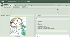 Desktop Screenshot of bluelizz.deviantart.com