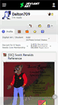 Mobile Screenshot of dalton709.deviantart.com