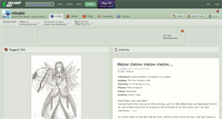 Desktop Screenshot of minalei.deviantart.com