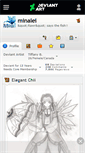 Mobile Screenshot of minalei.deviantart.com
