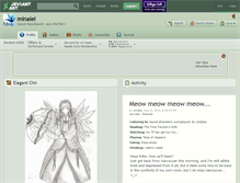 Tablet Screenshot of minalei.deviantart.com