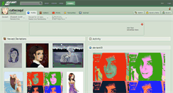 Desktop Screenshot of cutiecoqui.deviantart.com