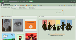 Desktop Screenshot of junsei-san.deviantart.com