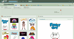 Desktop Screenshot of princessbeautiful.deviantart.com