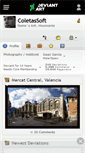 Mobile Screenshot of coletassoft.deviantart.com