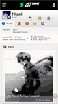 Mobile Screenshot of hitani.deviantart.com