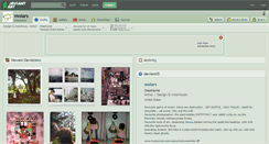Desktop Screenshot of molars.deviantart.com